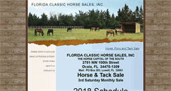 Desktop Screenshot of floridaclassicsales.com